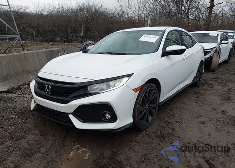 2017 Honda Civic Sport from USA, damaged, VIN SHHFK7G44HU229248